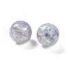 Transparent Resin with Paillette Beads RESI-G110-01B-2