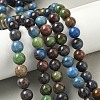 Natural Turquoise Beads Strands G-P574-A04-10mm-1