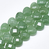 Natural Green Aventurine Beads Strands X-G-S357-E02-05-1
