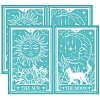 Self-Adhesive Silk Screen Printing Stencil DIY-WH0338-154-1