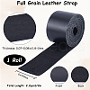 2M Flat AB Grade Cowhide Leather Cord AJEW-WH0479-73A-04-2