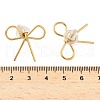 304 Stainless Steel Stud Earrrings EJEW-U065-01A-G-3