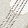 CHGCRAFT 2.5 Yards Hot Fix 304 Stainless Steel Pyramid Stud Nailhead Trim DIY-CA0004-62-6
