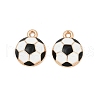 Alloy Enamel Pendants ENAM-V001-01B-KCG-1