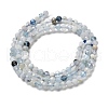 Natural Aquamarine Beads Strands G-RM2025-A17-3mm-B-3