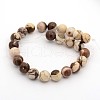 Natural Australian Agate Round Bead Strands G-M272-02-8mm-2