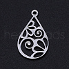 Non-Tarnish 201 Stainless Steel Pendants STAS-S105-JN896-1-1