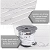Olycraft 1 Roll Plastic Paillette/Sequins Chain Rolls OCOR-OC0001-34-4