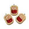 304 Stainless Steel Pendants STAS-F318-12A-G-1