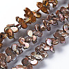 Natural Keshi Pearl Beads Strands PEAR-S021-114C-2