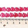 Dyed Natural Malaysia Jade Star Beads Strands G-Z080-A01-03-5