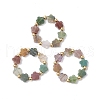 3Pcs Natural Indian Agate Finger Rings RJEW-JR00893-2