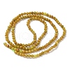 Natural Yellow Green Opal Beads Strands G-D306-A06-2mm-3