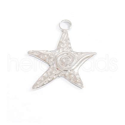 Ocean Theme 304 Stainless Steel Pendants STAS-D362-06P-01-1
