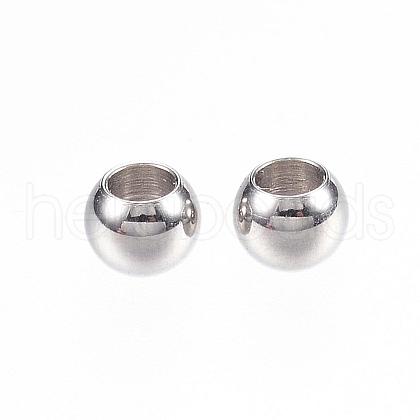 Tarnish Resistant 304 Stainless Steel Beads STAS-D448-070P-1