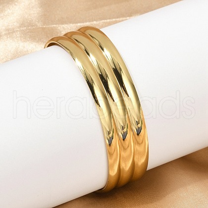 304 Stainless Steel Cuff Bangles for Women BJEW-Z097-02G-1