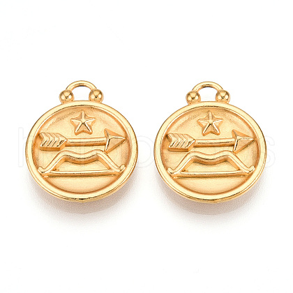 304 Stainless Steel Pendants STAS-N109-148G-09-1