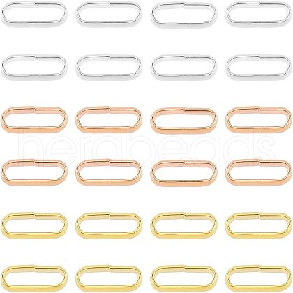 Unicraftale 60Pcs 3 Colors304 Stainless Steel Quick Link Connectors STAS-UN0023-29-1