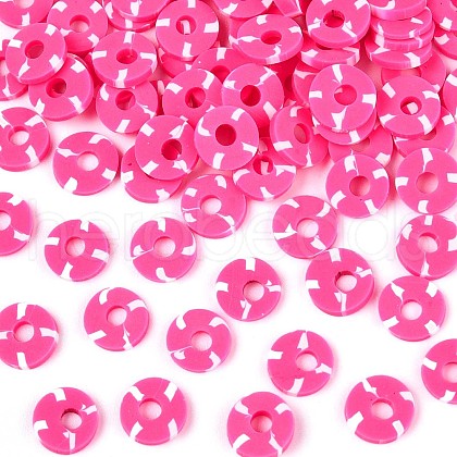 Handmade Polymer Clay Beads CLAY-N012-01L-1