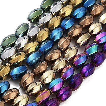 Synthetic Magnetic Hematite Beads Strands G-P545-G01-01-1