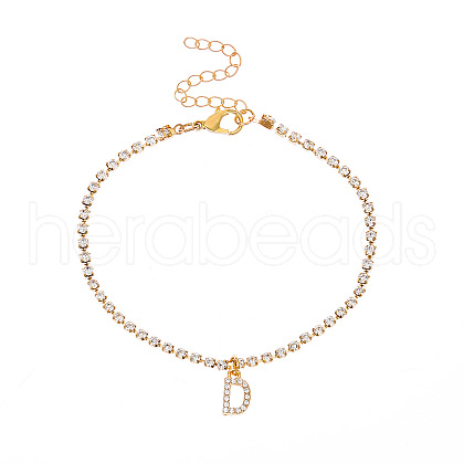 Fashionable and Creative Rhinestone Anklet Bracelets DA6716-4-1