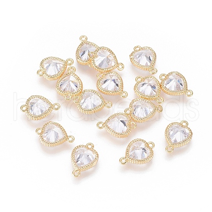 Brass Links connectors ZIRC-L077-008G-1