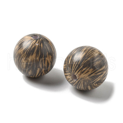 Printing Opaque Acrylic Beads OACR-H049-01C-1