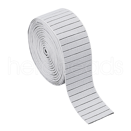 BENECREAT 5 Yards Nylon Flat Elastic Band OCOR-BC0007-48B-1