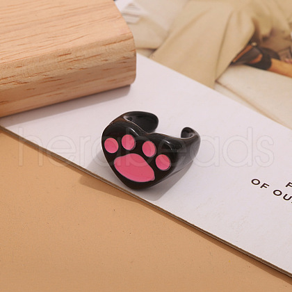 Resin Open Cuff Rings FS-WG5E61B-03-1