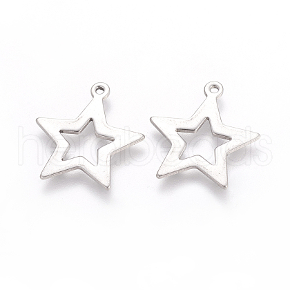 Tarnish Resistant 201 Stainless Steel Pendants STAS-G029-6-1