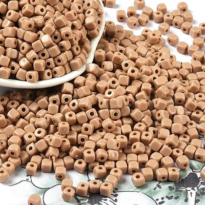 Opaque Acrylic Beads X1-OACR-B025-06A-1