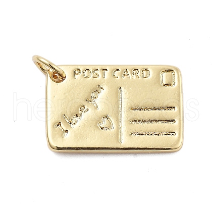 Brass Pendants X-KK-Q006-08G-1
