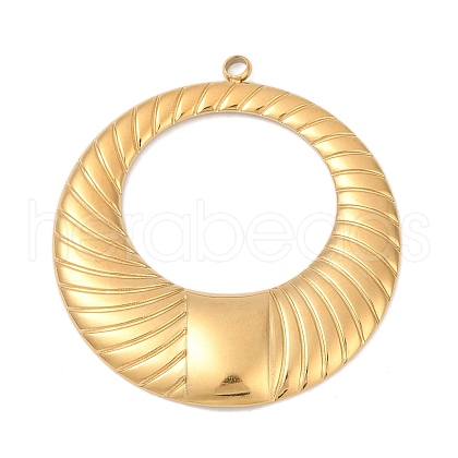 304 Stainless Steel Pendants STAS-C121-50E-G-1