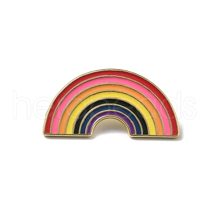 Rainbow Enamel Pins JEWB-C044-09G-1