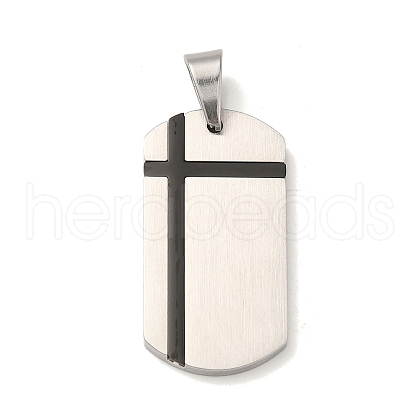 304 Stainless Steel Pendants STAS-C105-06EBP-1