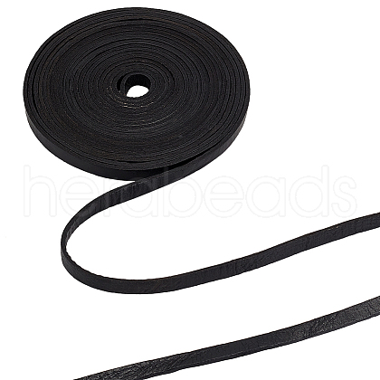 Flat Imitation Leather Cords LC-WH0008-06A-1