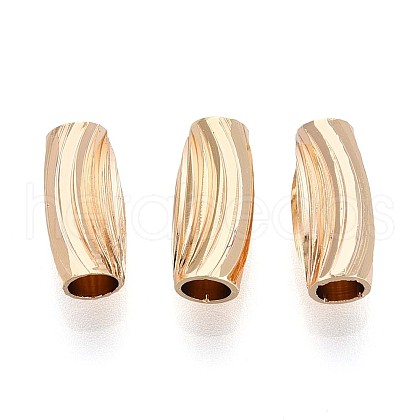Brass Spacer Beads KK-T075-53G-1