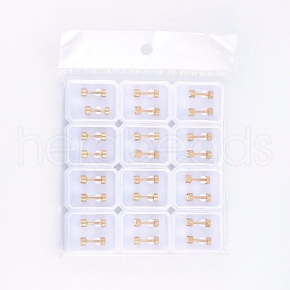 304 Stainless Steel Earlobe Plugs EJEW-H362-08G-C-1
