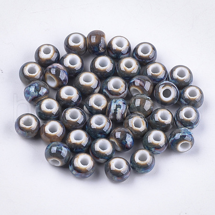 Handmade Porcelain Beads PORC-S498-19A-07-1