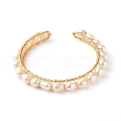 Mother's Day Jewellery Brass Cuff Bangles BJEW-JB06615-1