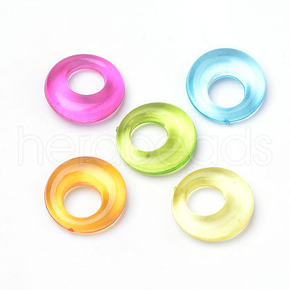 Transparent Acrylic Pendants TACR-S144-51-1