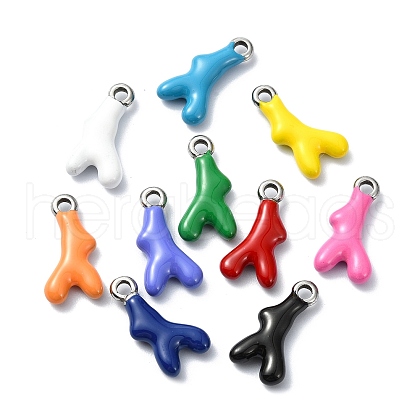 304 Stainless Steel Pendants STAS-Z066-01P-1