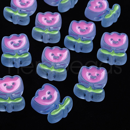 Transparent Acrylic Beads X-MACR-S374-03B-04-1