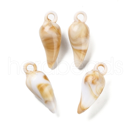 Opaque Acrylic Pendants OACR-U004-05-1