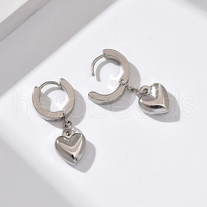 Fashionable Classic Heart-shaped Earrings with High-end Personality and Love Theme OV8243-1