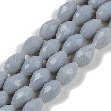 Opaque Solid Color Beads Strands EGLA-N013-P8mm-D05-1
