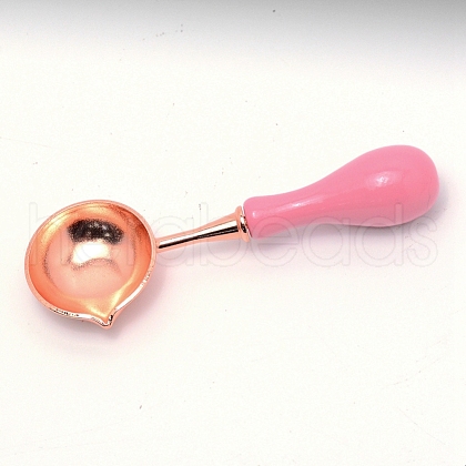 Brass Wax Sticks Melting Spoon AJEW-WH0140-20-1
