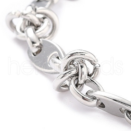 Non-Tarnish 304 Stainless Steel Coffee Bean Chains CHS-Z001-07P-1