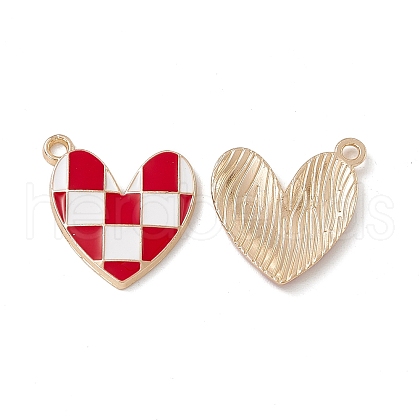 Alloy Enamel Pendants ENAM-K066-10C-1