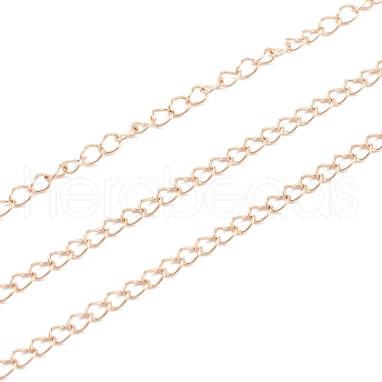 PVD Vacuum Plating 304 Stainless Steel Curb Chain STAS-B020-05RG-1